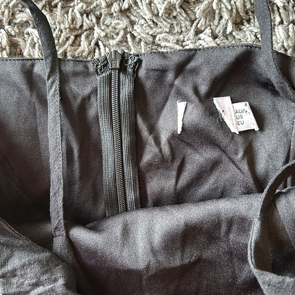 NWOT Princess Polly Black Love Lane Mini Ruffle Wrap Dress - Picture 5 of 12